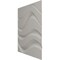 Ekena Millwork 19 5/8in. W x 19 5/8in. H Wave EnduraWall Decorative 3D Wall Panel Covers 2.67 Sq. Ft. WP20X20WVCST - alternate 6